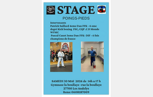 STAGE 30 MAI 2026
