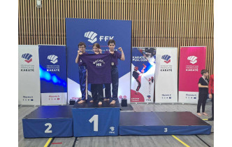 2 podiums au championnat de france de KContact 2025 