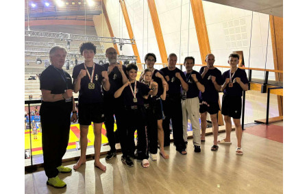 La team combat 6 podiums dont 3 titres au championnat de france FFK 2025 
