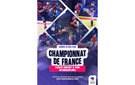 CHAMPIONNAT DE FRANCE FFK interstyles 2026