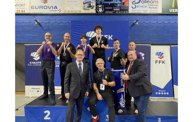 Coiupe de france 2026  FFK SC 6 podiums TOP